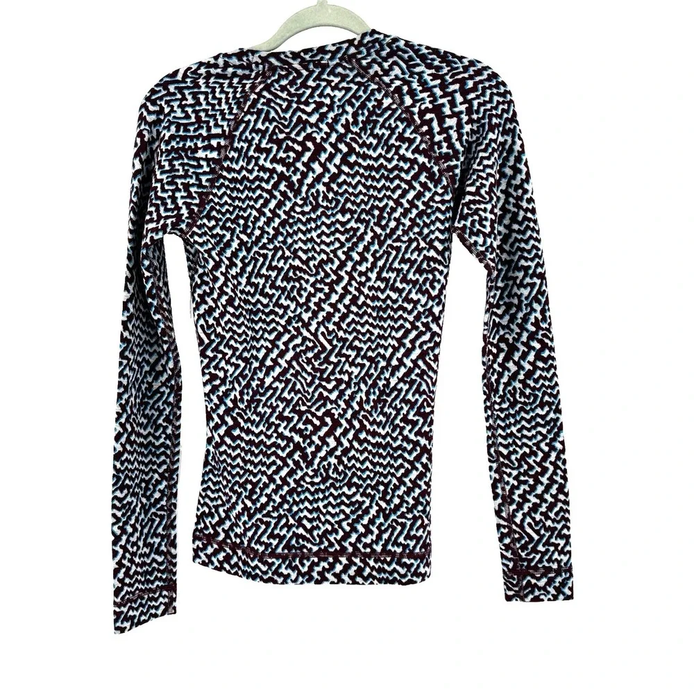 NEW Smartwool Classic Thermal Merino Base Layer Top Women's XS Purple Iris Retro - Picture 16 of 16